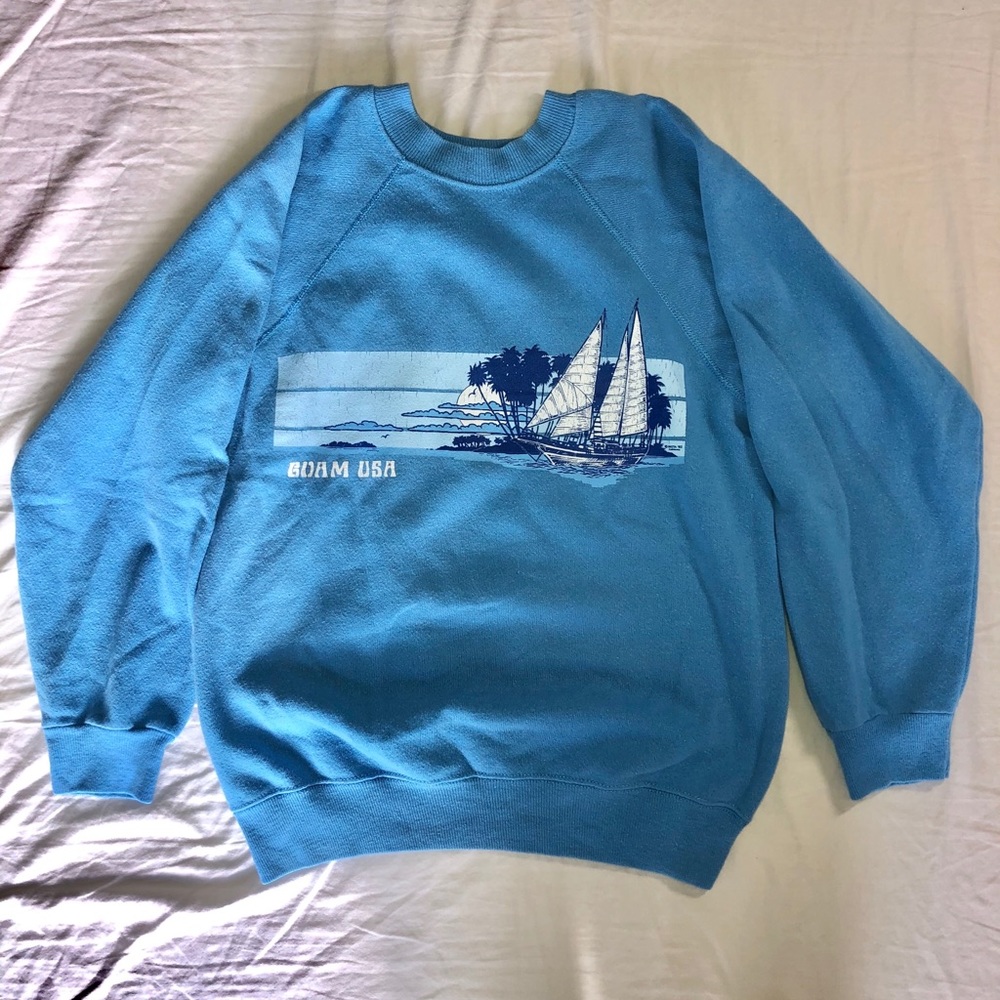 Vintage Guam USA Crewneck Hanes